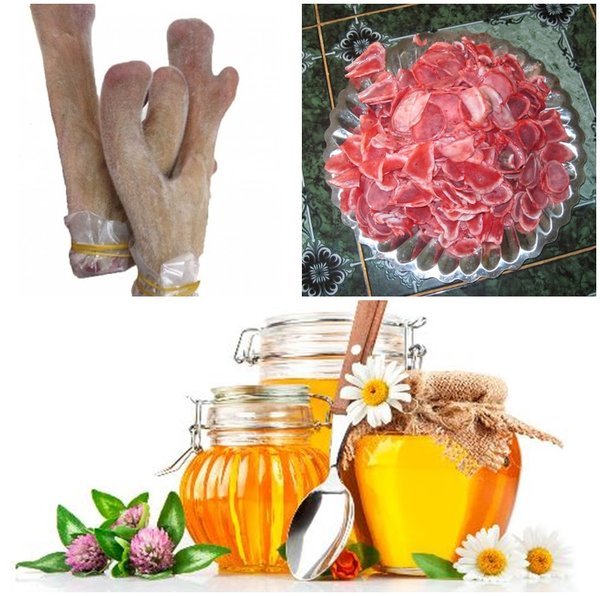 Nhung hươu ngâm mật ong chữa yếu sinh lý