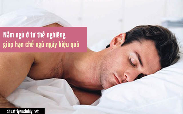 Những người hay ngủ ngáy nên nằm ở tư thế nghiêng
